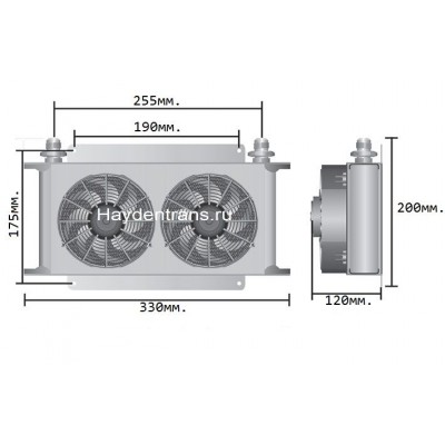 Радиатор автомата с вентилятором